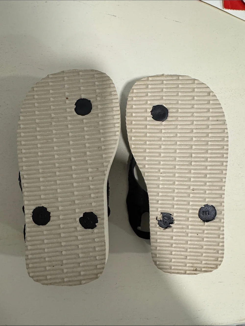 Havaianas Baby Camo Flip Flops - Green, Black & Tan Size 6